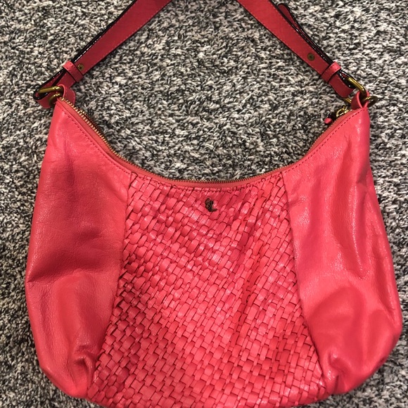 Elliott Lucca Handbags - Bright coral shoulder bag